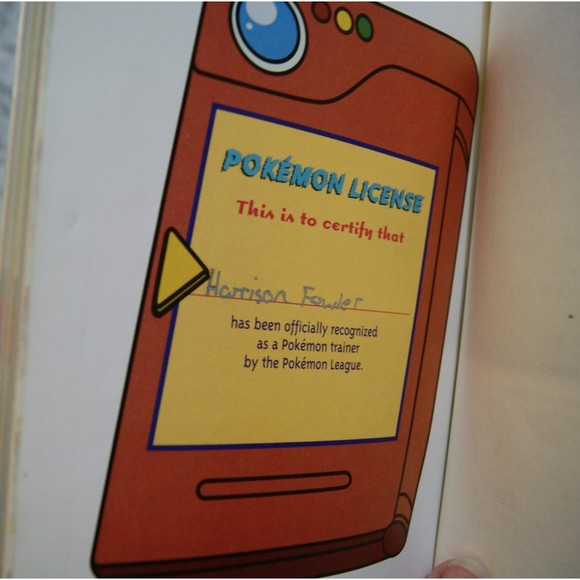 '99 The Official Pokemon Handbook Nintendo "Gotta Catch Em' All!" No Poster - Picture 7 of 10